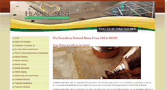 Desktop Screenshot of heavensentfloorcare.com