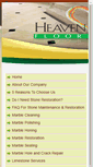 Mobile Screenshot of heavensentfloorcare.com